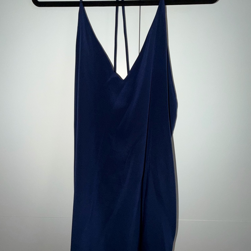 Jennifer Hope Navy Blue Cocktail Dress